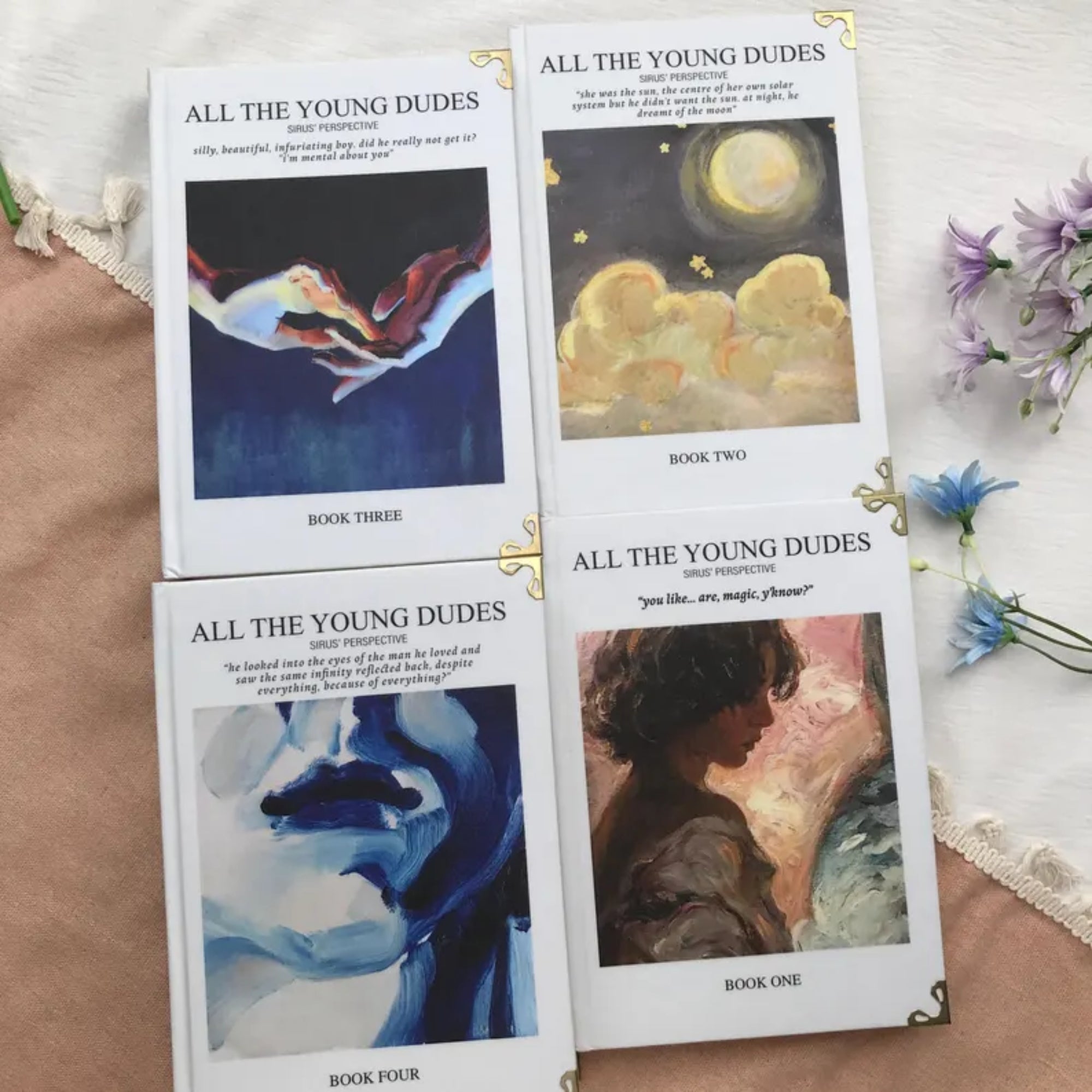 All the Young Dudes Book Set – Sirius’ POV YA Romance Hardcover Collection