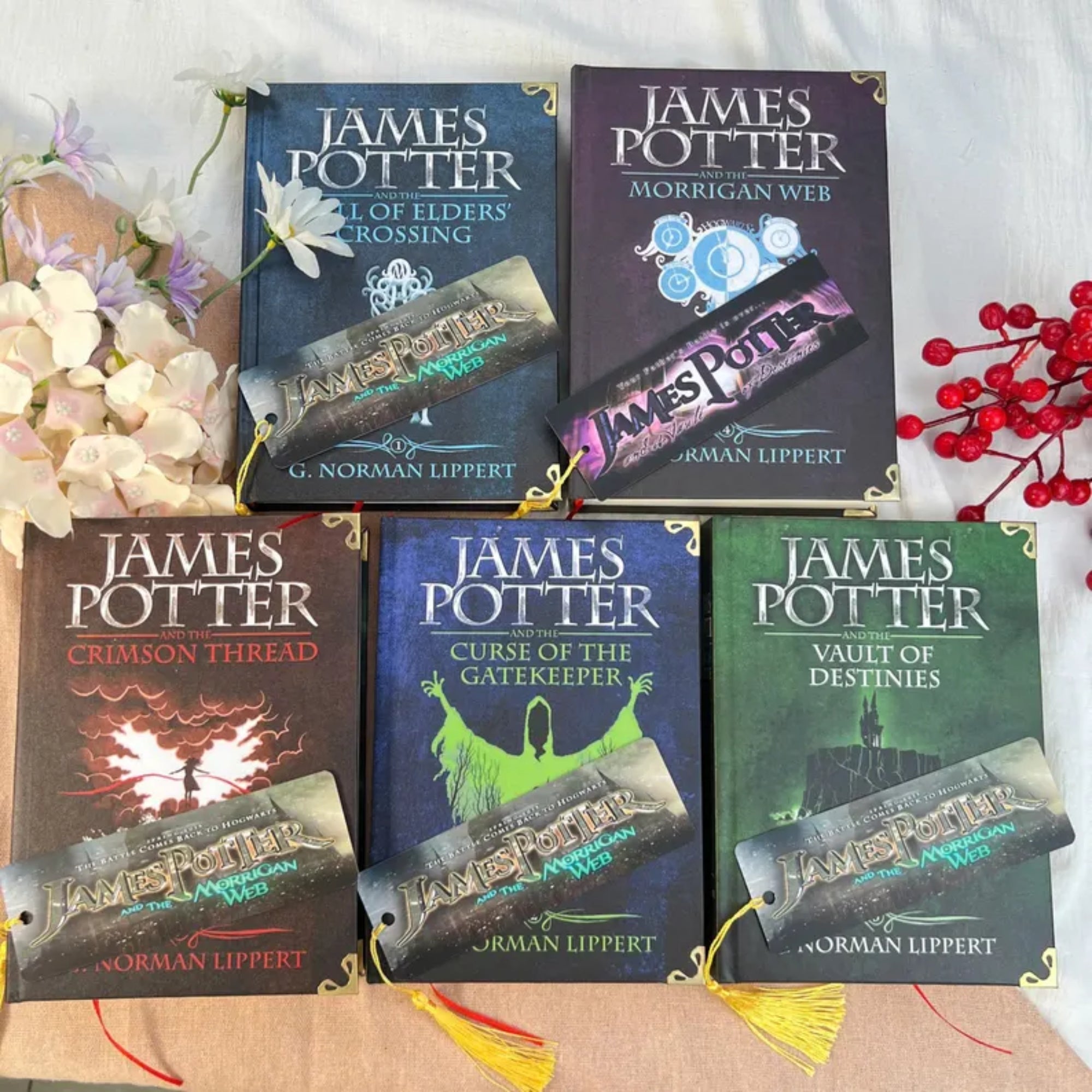 James Potter Book Series Complete Collection – Fantasy Adventure Magic Books by G. Norman Lippert