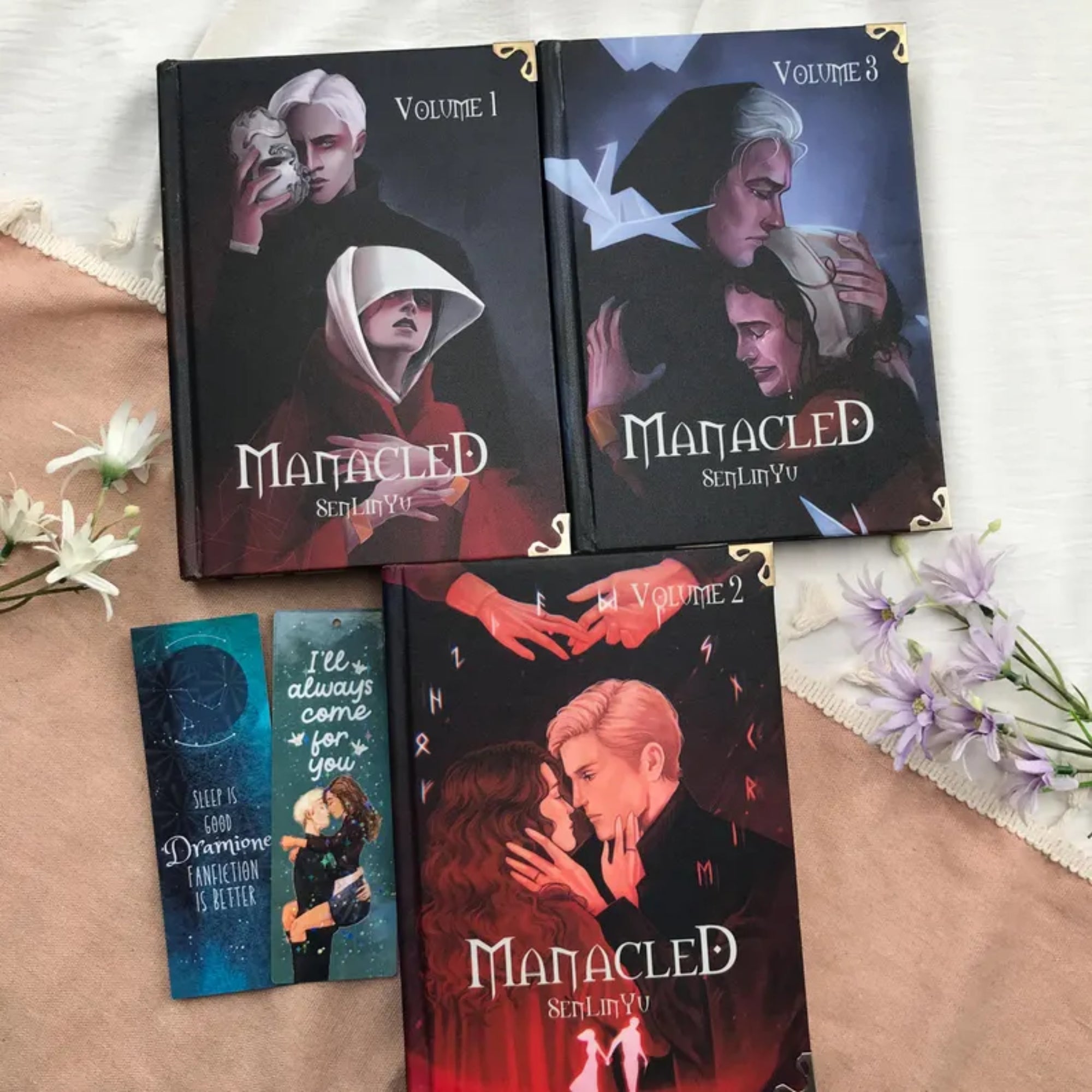 Manacled Series by SenLinYu – Dark Romance Fanfiction, Dramione Inspired Fans Gift, Complete Volume Collection
