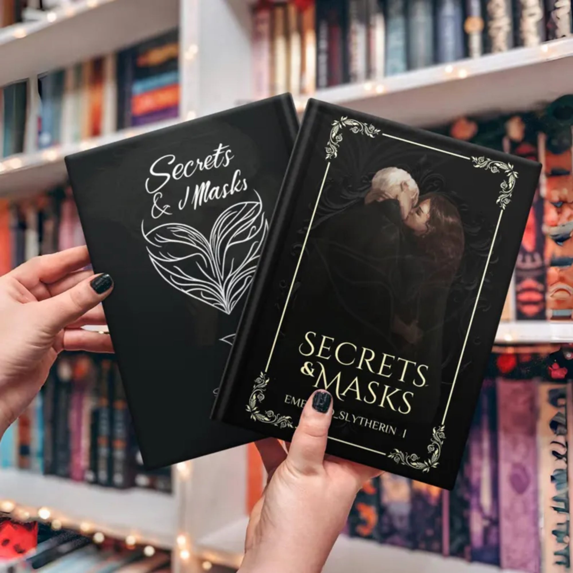 Secrets & Masks Hardcover Romance Novel – Embrace Forbidden Love, Suspense & Intrigue