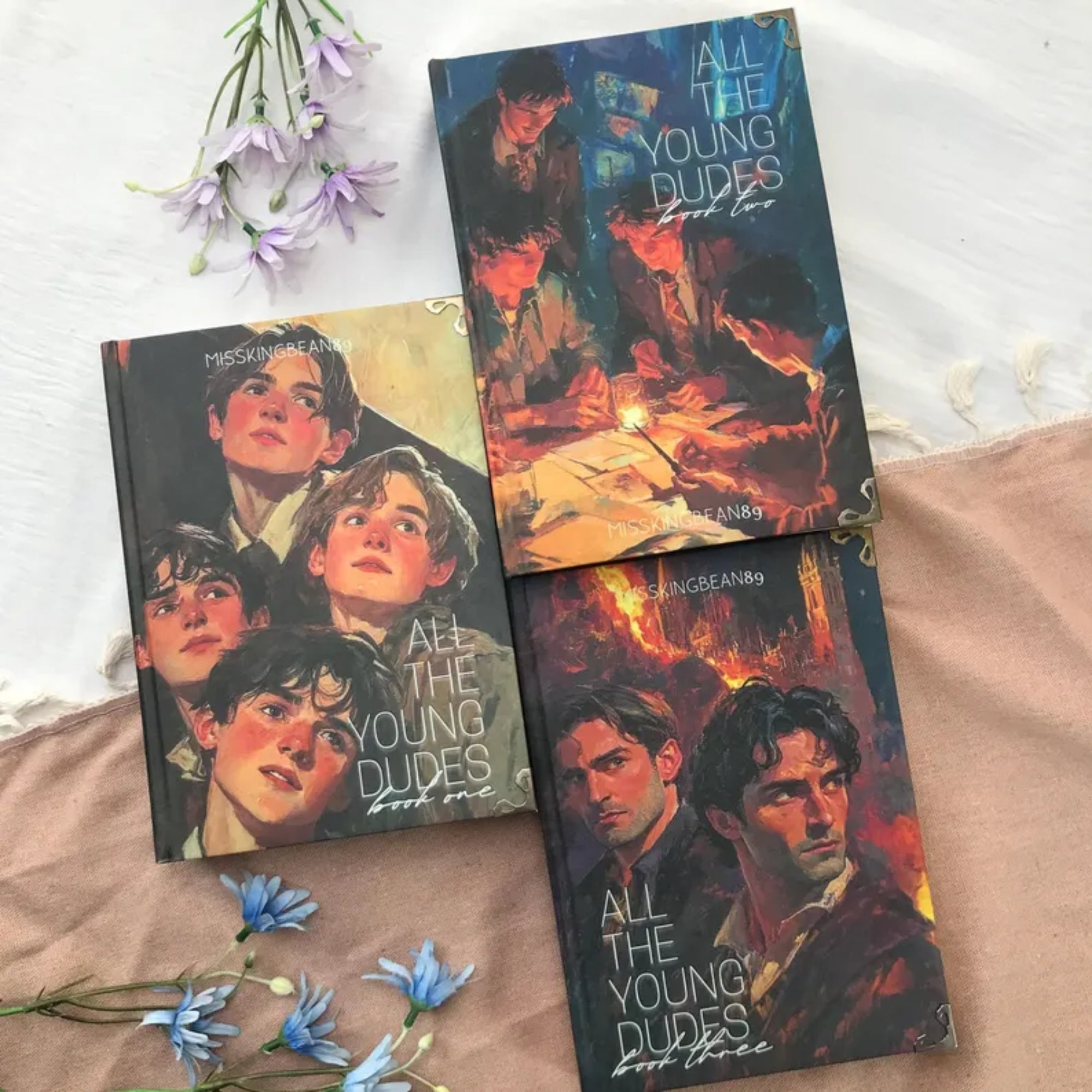 All The Young Dudes Series – Dramione Dark Romance Fanfiction Books Set – Wizarding World Inspired, Dramione Ship, Dark Fantasy Romance for Young Adult Fans