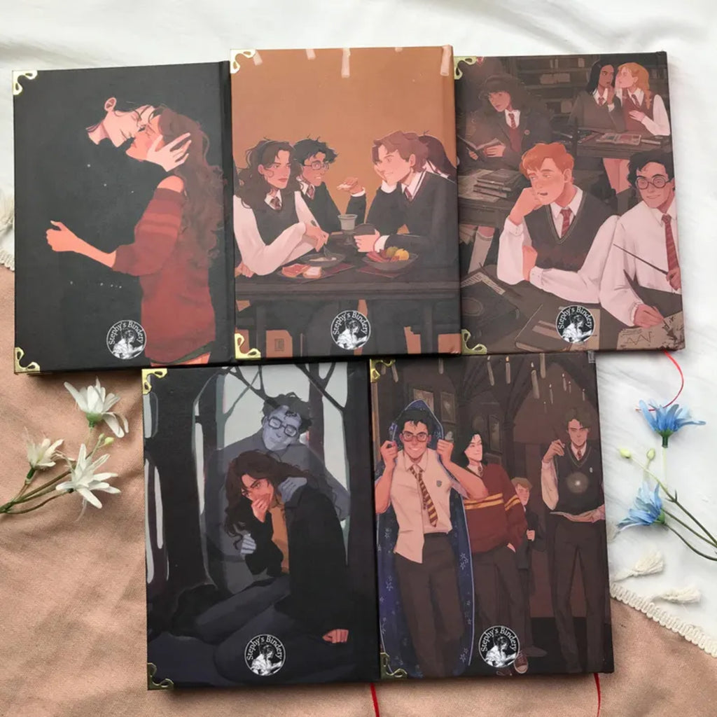 The Debt of Time – Complete 4-Book Set – Illustrated Romance Hardcover – shayalorrnie Series – Book One to Book Four
