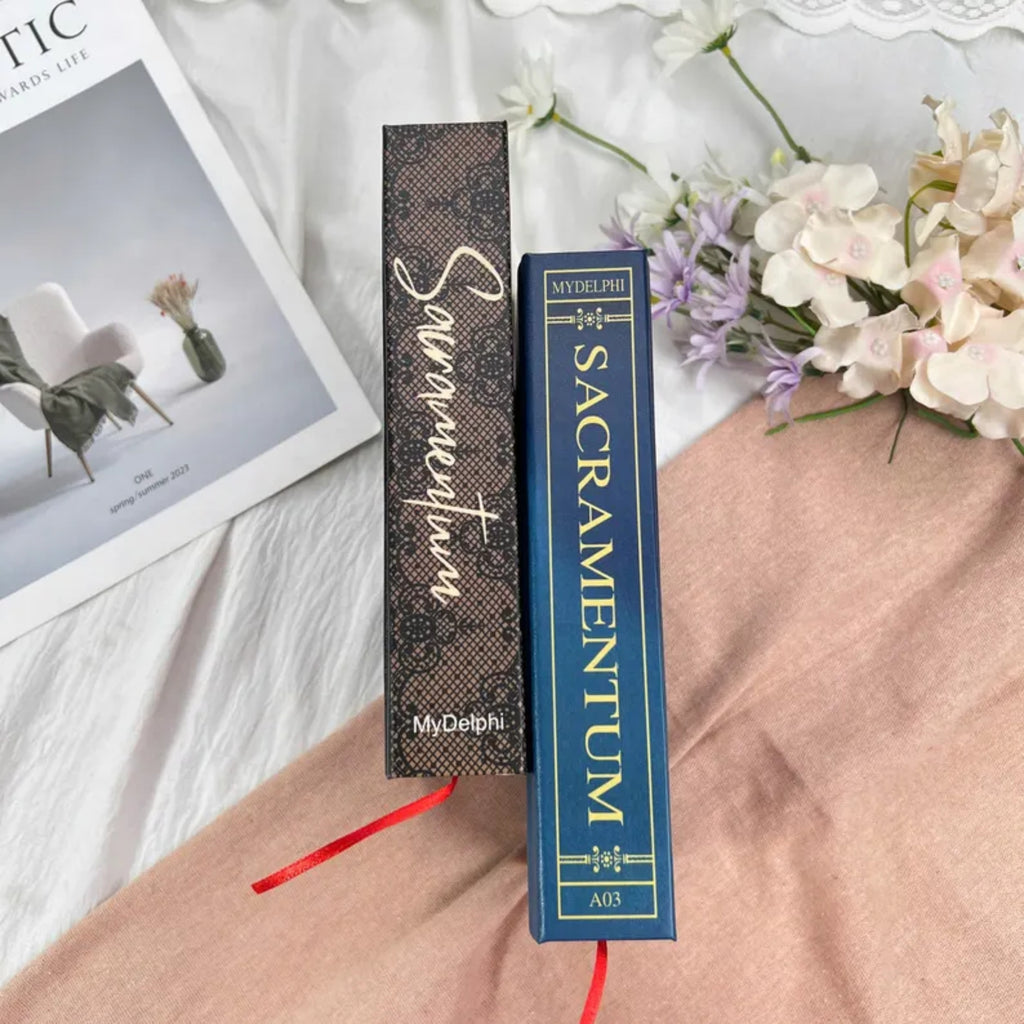 Sacramentum Hardcover Romance Book – LGBTQ+ Young Adult Novel with Dramatic Cover Art