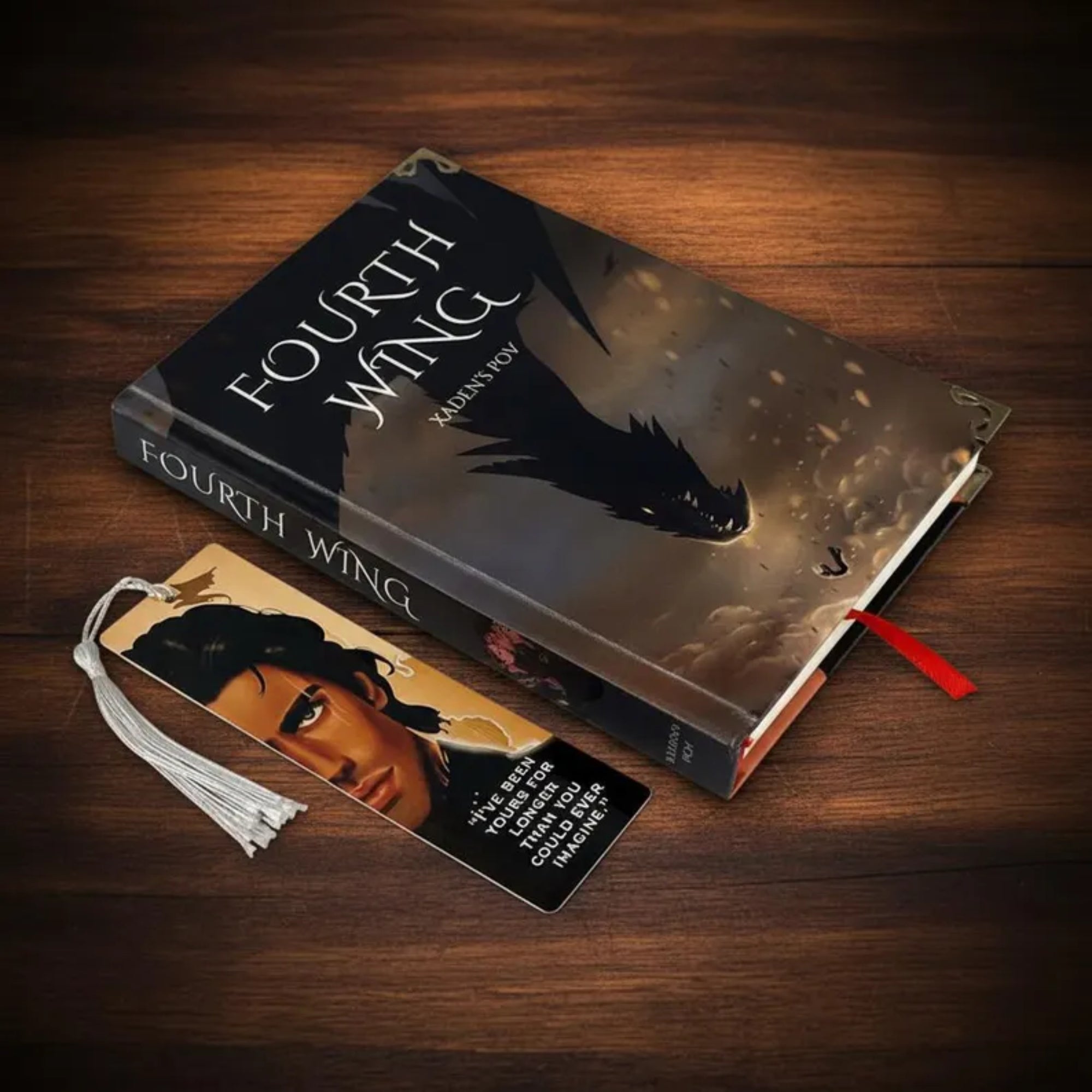 Fourth Wing Xaden's POV Hardcover - Limited Edition Fantasy Book