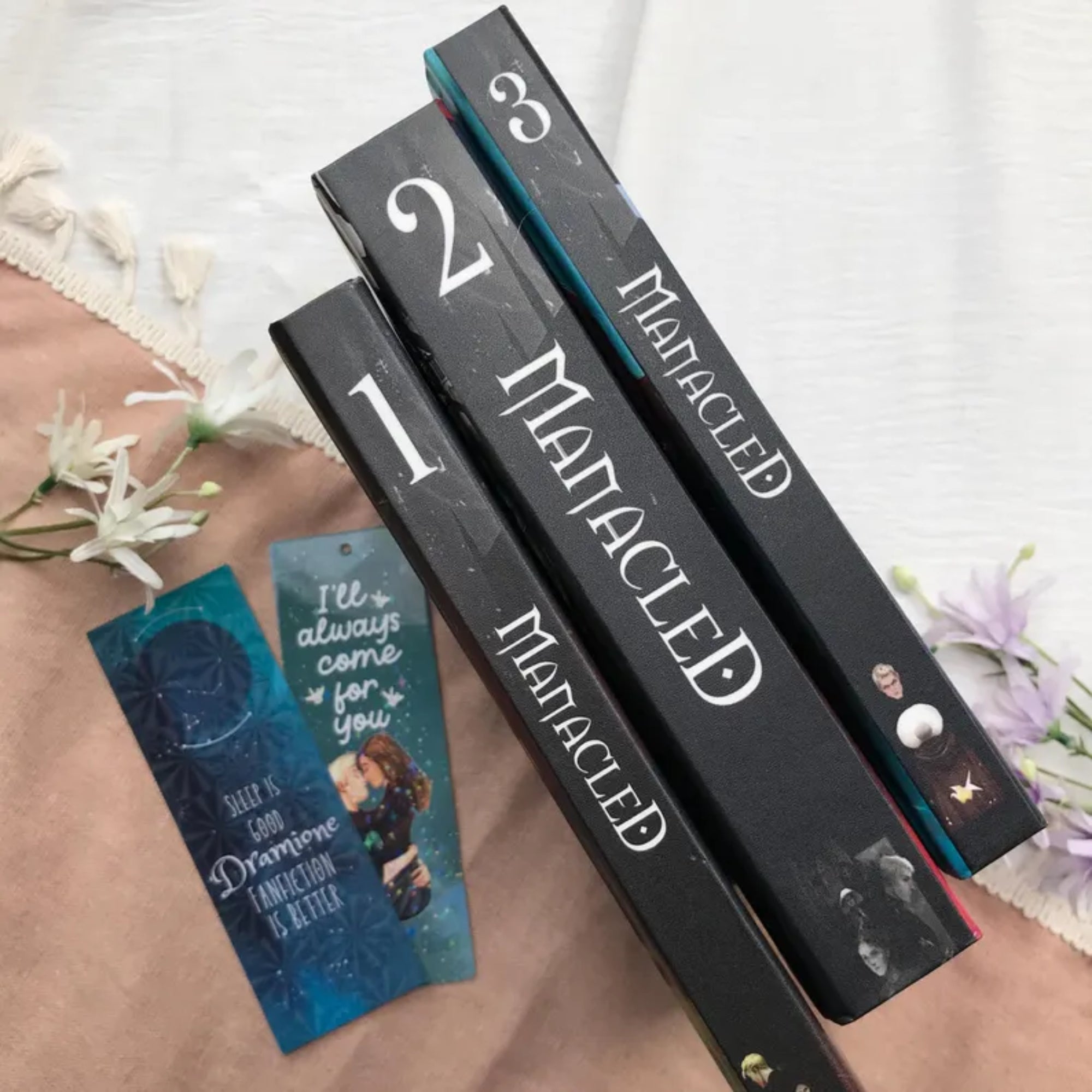 Manacled Series by SenLinYu – Dark Romance Fanfiction, Dramione Inspired Fans Gift, Complete Volume Collection