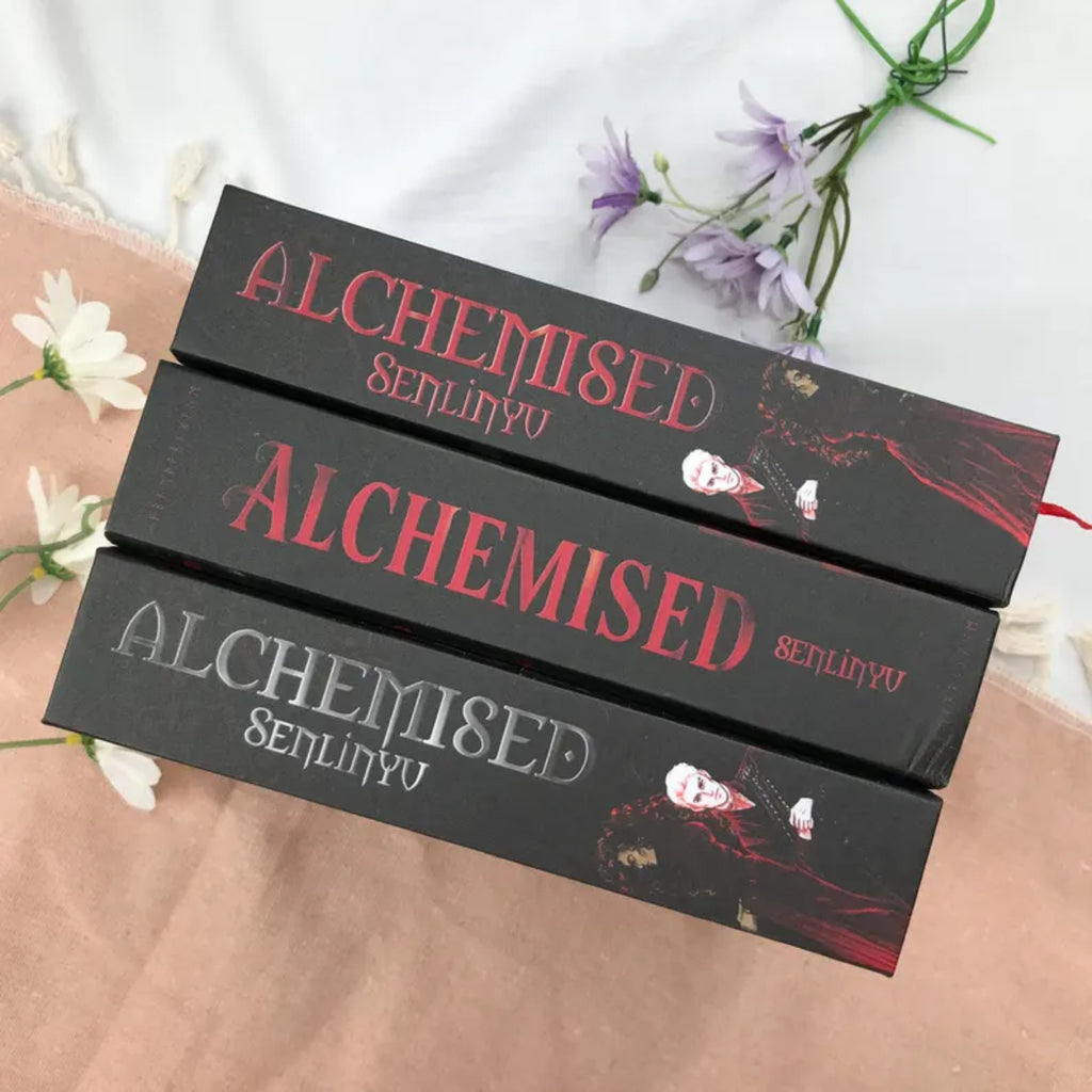 Alchemised Hardcover Book Set – Dark Fantasy Illustration Collection, Magical Alchemy Story, Premium Collectible Gift for Fans