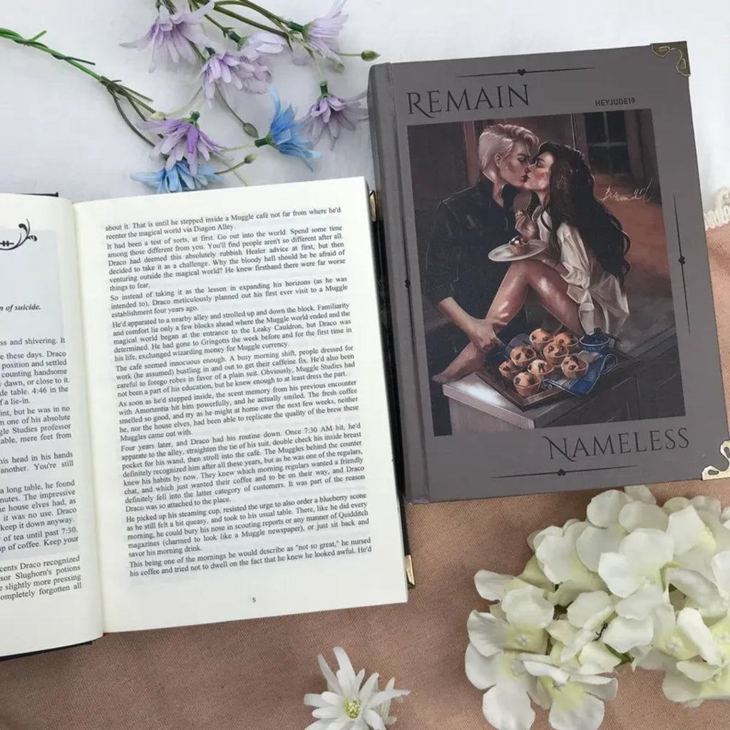 Remain Nameless Book Set – Dark Romance Dramione Fanfiction Series, Mature Romance, Dramione Fanfic for Adults