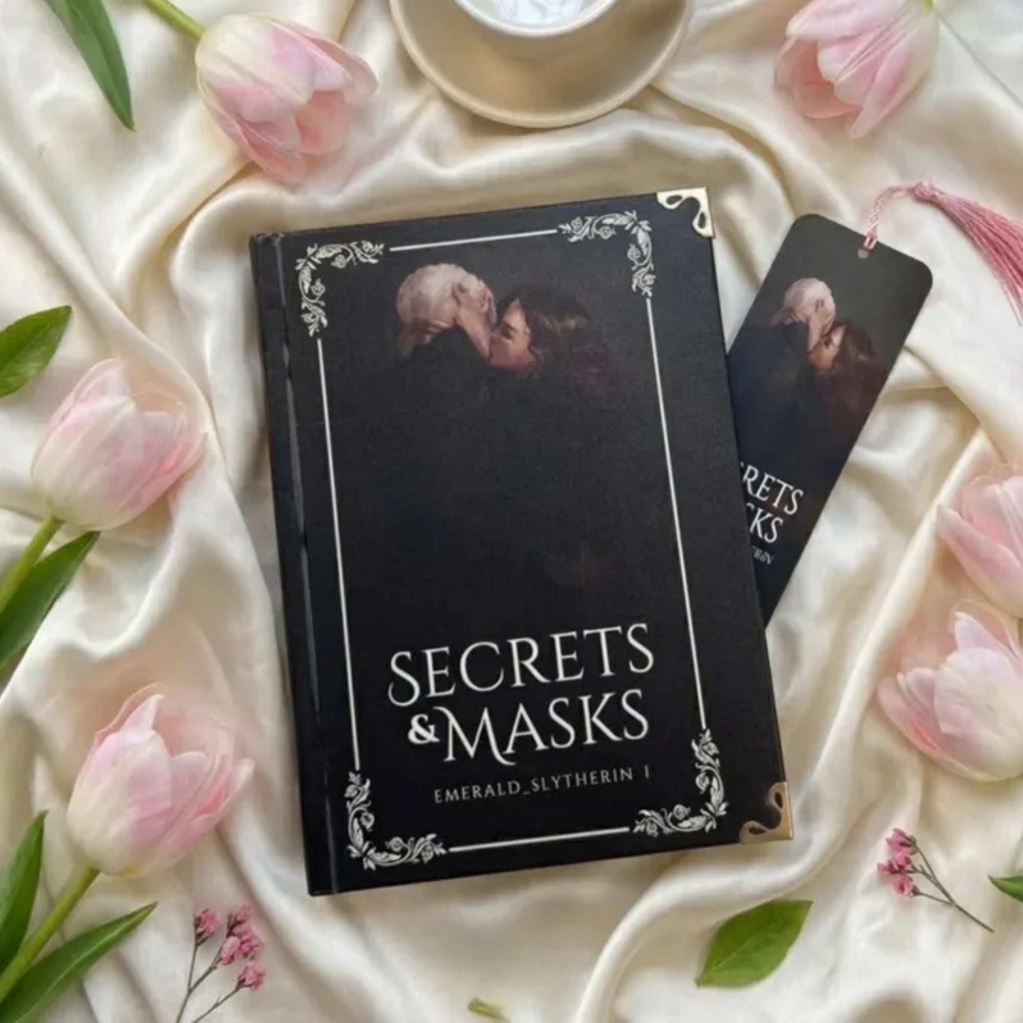 Secrets & Masks Hardcover Romance Novel – Embrace Forbidden Love, Suspense & Intrigue