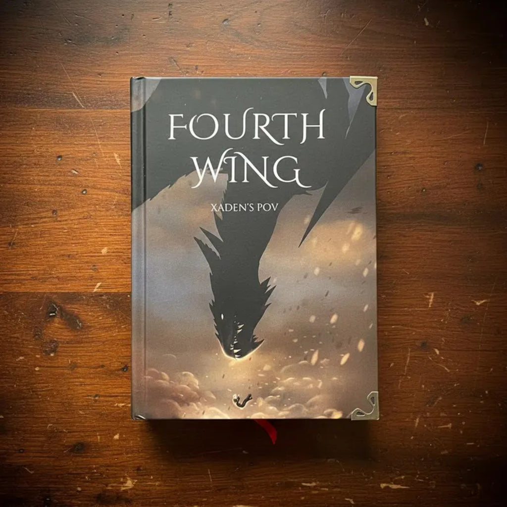 Fourth Wing Xaden's POV Hardcover - Limited Edition Fantasy Book