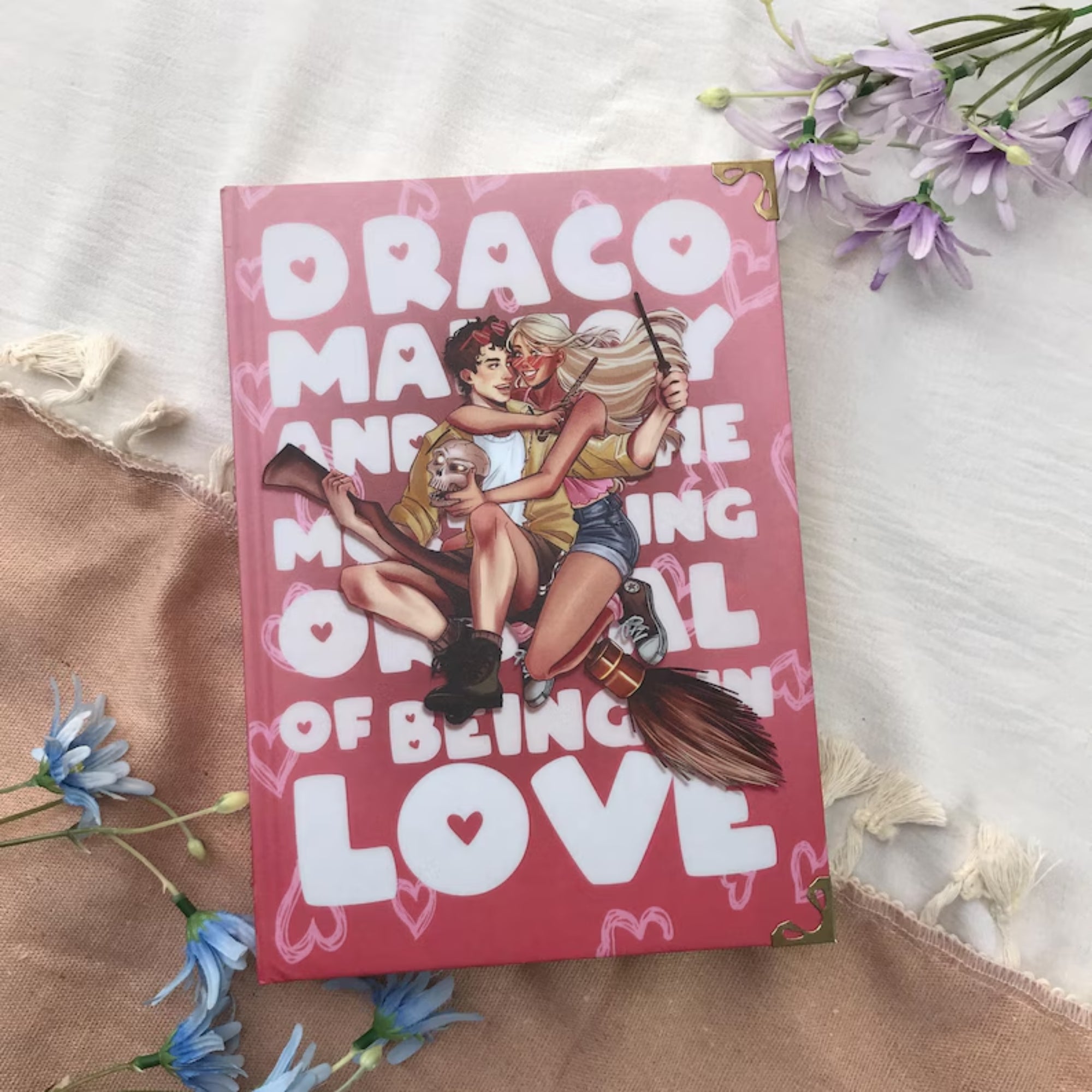 Draco Malfoy & The Mortifying Ordeal of Being in Love – Hardcover Romance Novel, Fanfiction, Wizarding World Story