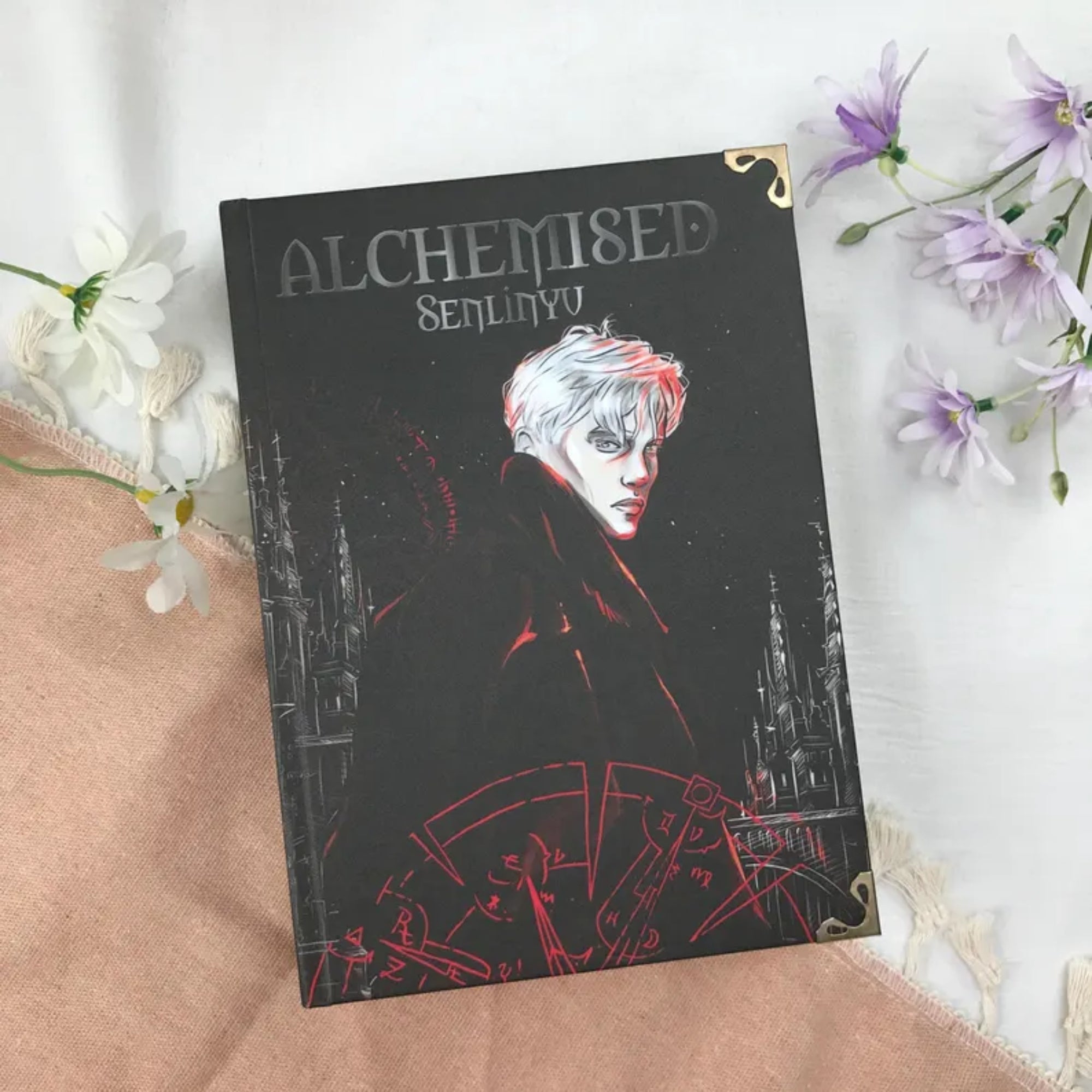Alchemised Hardcover Book Set – Dark Fantasy Illustration Collection, Magical Alchemy Story, Premium Collectible Gift for Fans