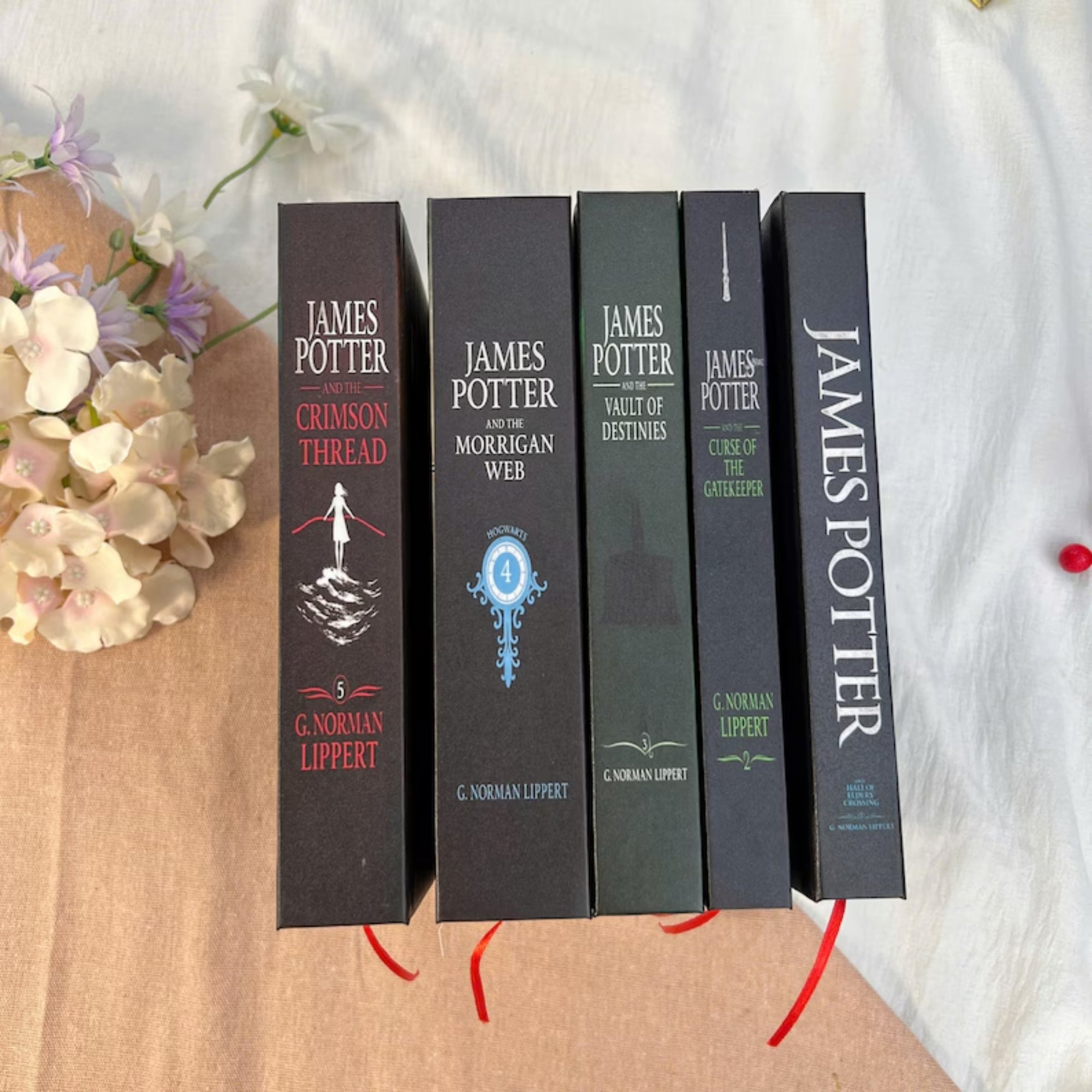 James Potter Book Series Complete Collection – Fantasy Adventure Magic Books by G. Norman Lippert