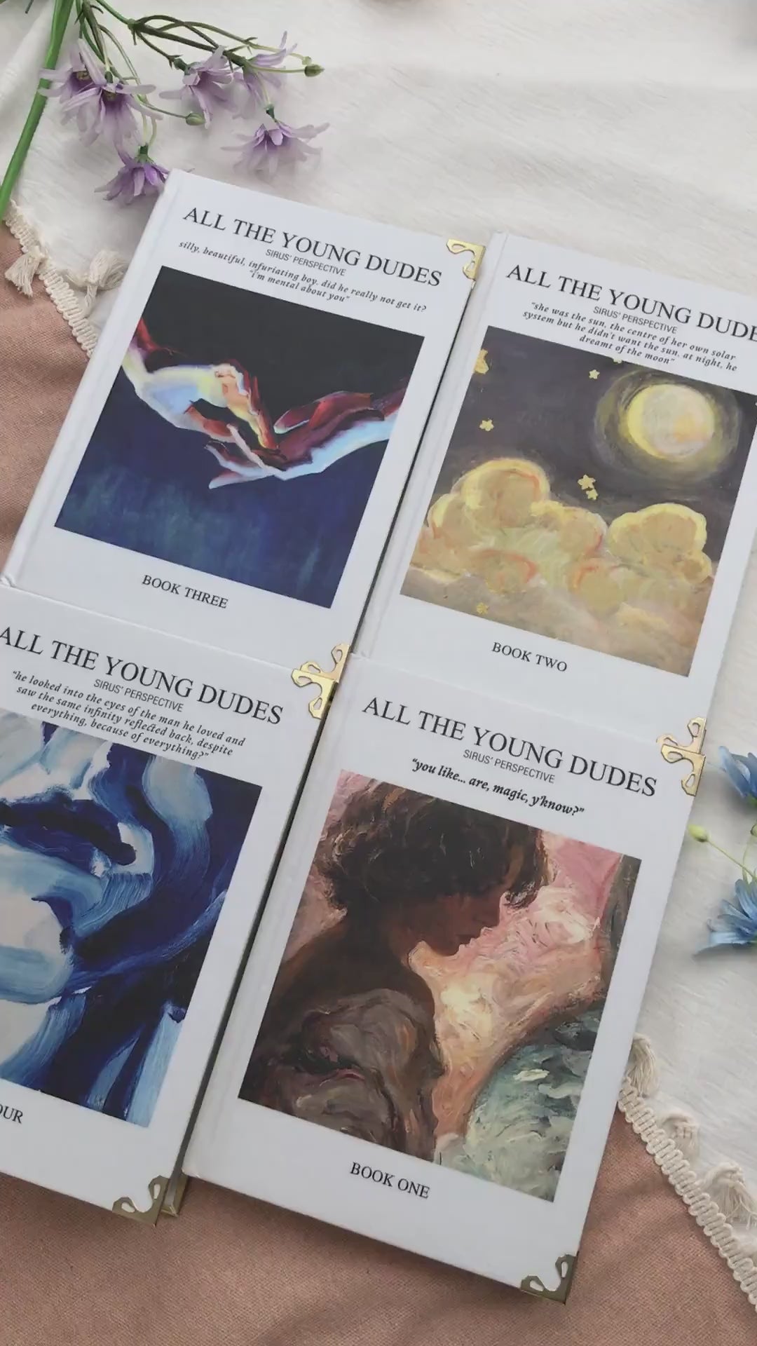 All the Young Dudes Book Set – Sirius’ POV YA Romance Hardcover Collection